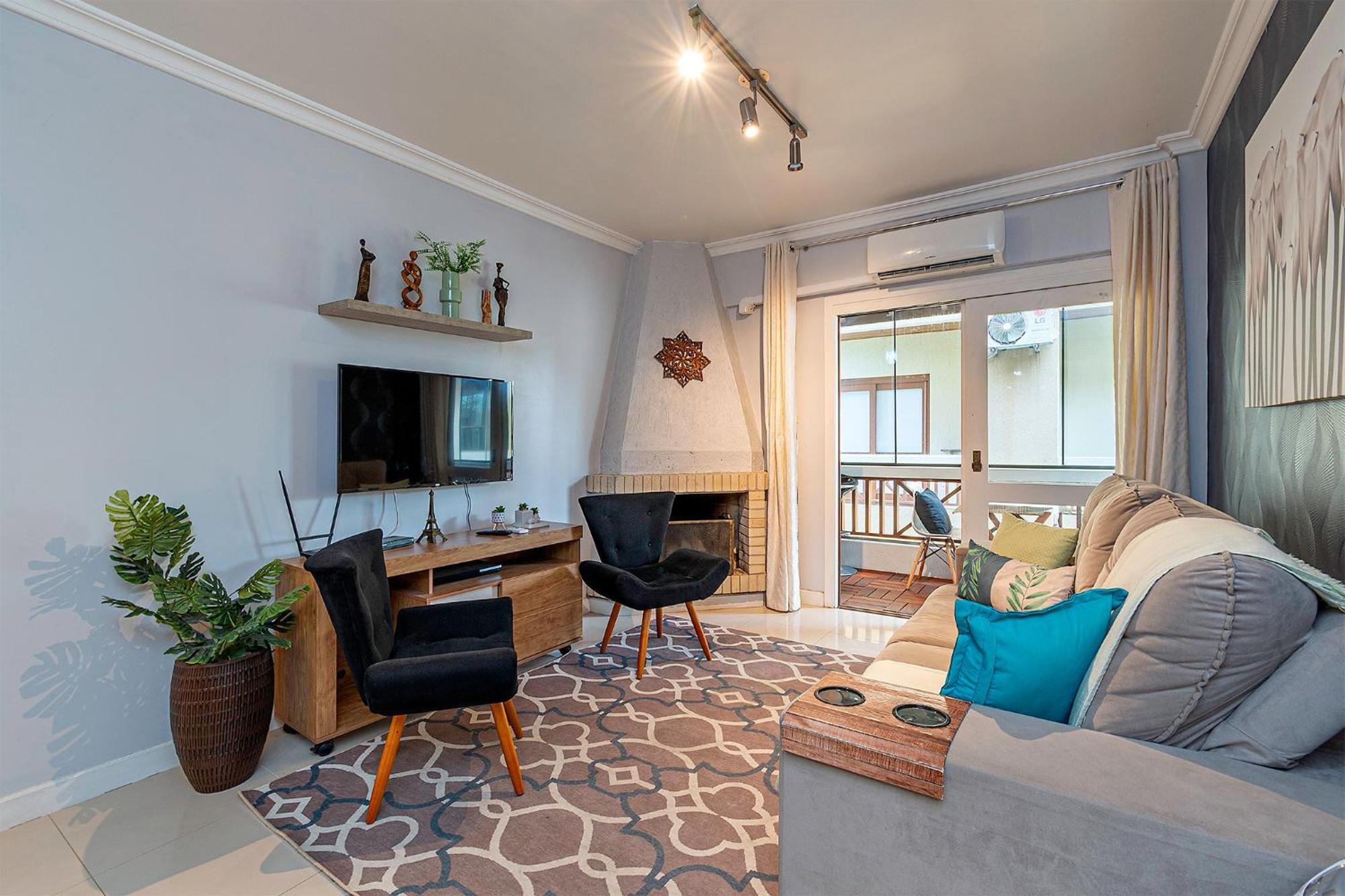 Apartamento 5min Da Rua Coberta, Acomoda 7 *